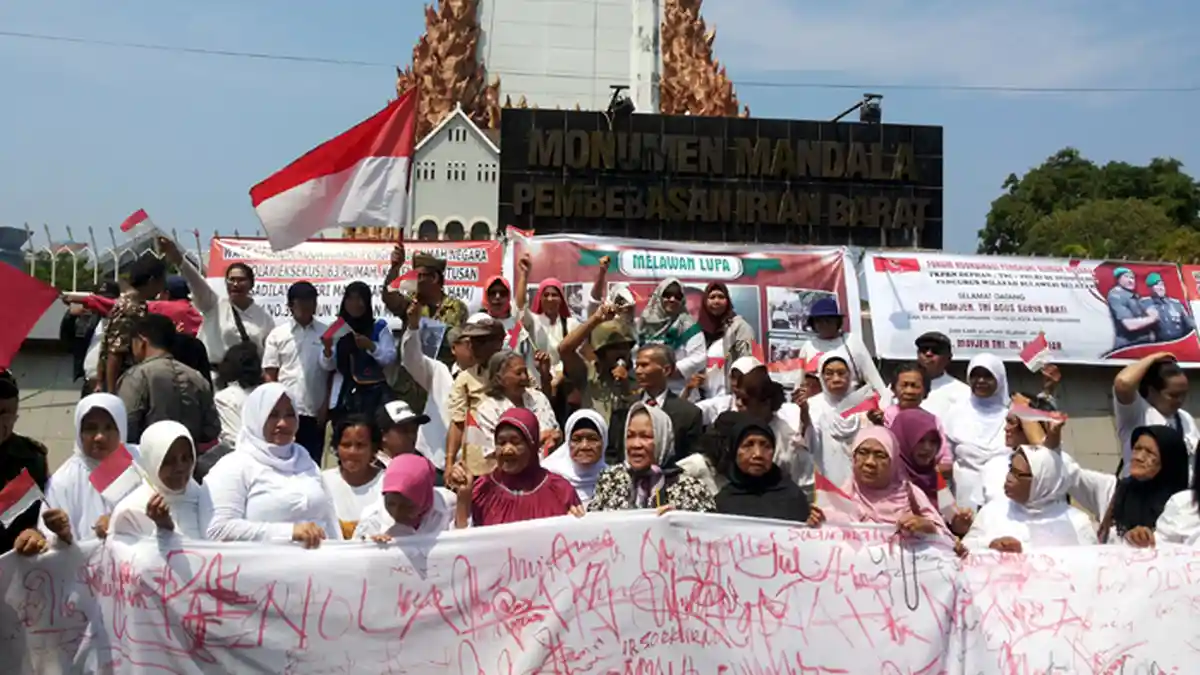 Keluarga Veteran Tolak Penertiban Rumah Dinas