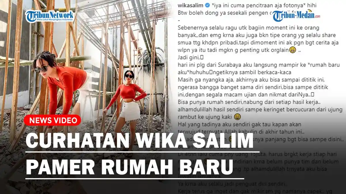 CURHATAN Wika Salim Pernah Punya Tabungan Rp 15 Juta hingga Bisa Bangun Rumah