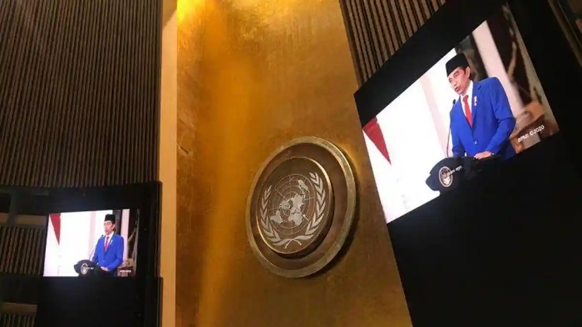 Presiden Joko Widodo Angkat Isu Palestina di Sidang Umum PBB