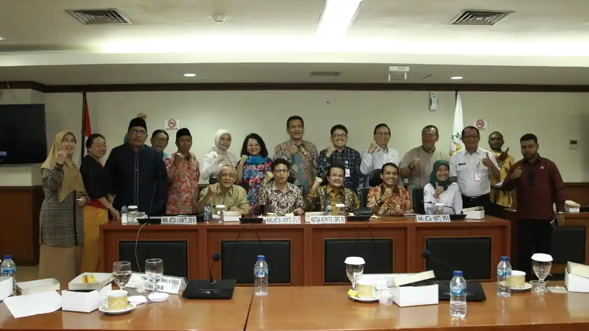 Komite I DPD RI Evaluasi Pelaksanaan Undang-Undang Nomor 6 Tahun 2014 Tentang Desa