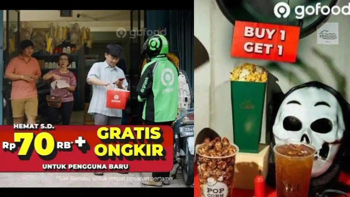 Kode Promo GoFood Hari Ini 19 November 2023, Diskon 110 Ribu, Beli 1 Gratis 1 dan Dapat Cashback