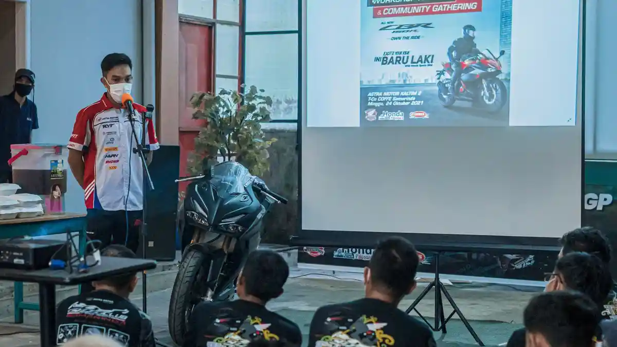Main Dealer Astra Motor Kaltim 2 Hadirkan Pembalap Binaan di Workshop Racing dan Community Gathering