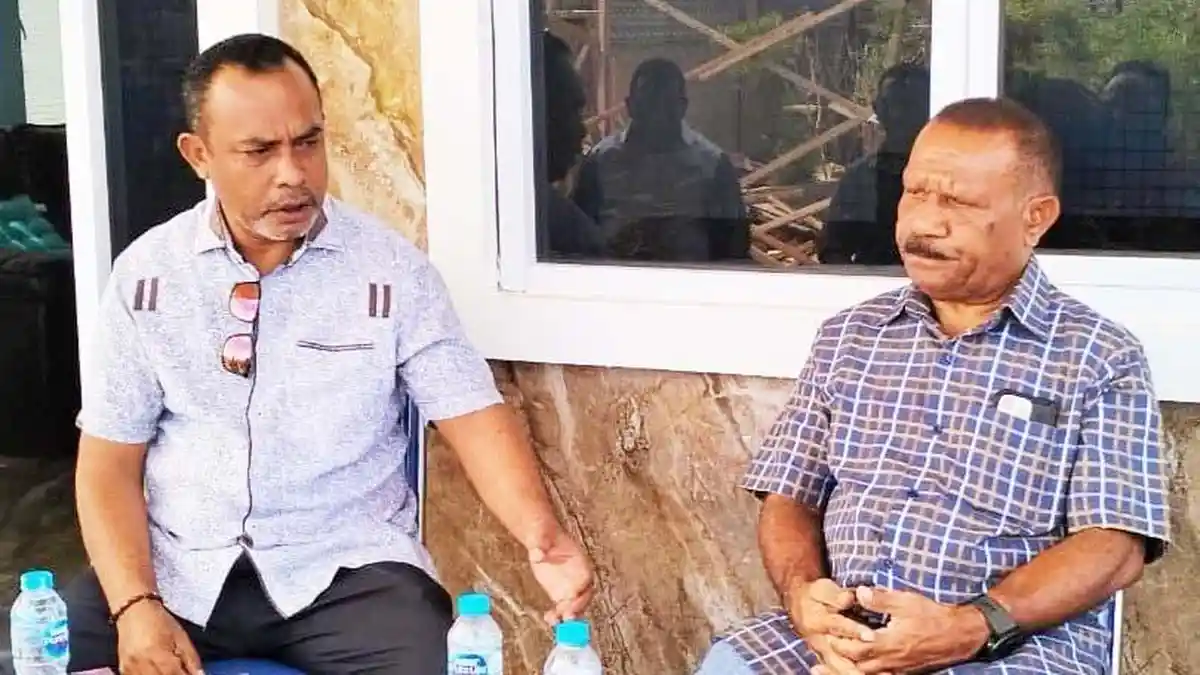 Gabriel Asem Sambangi Kediaman Bupati Raja Ampat, Silaturahmi Idul Fitri 2024