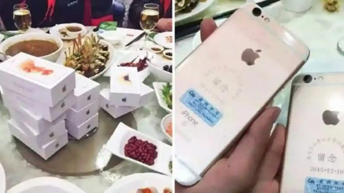Wow, Pria Tajir Ini Bagi-bagi Puluhan iPhone Saat Reuni Sekolah