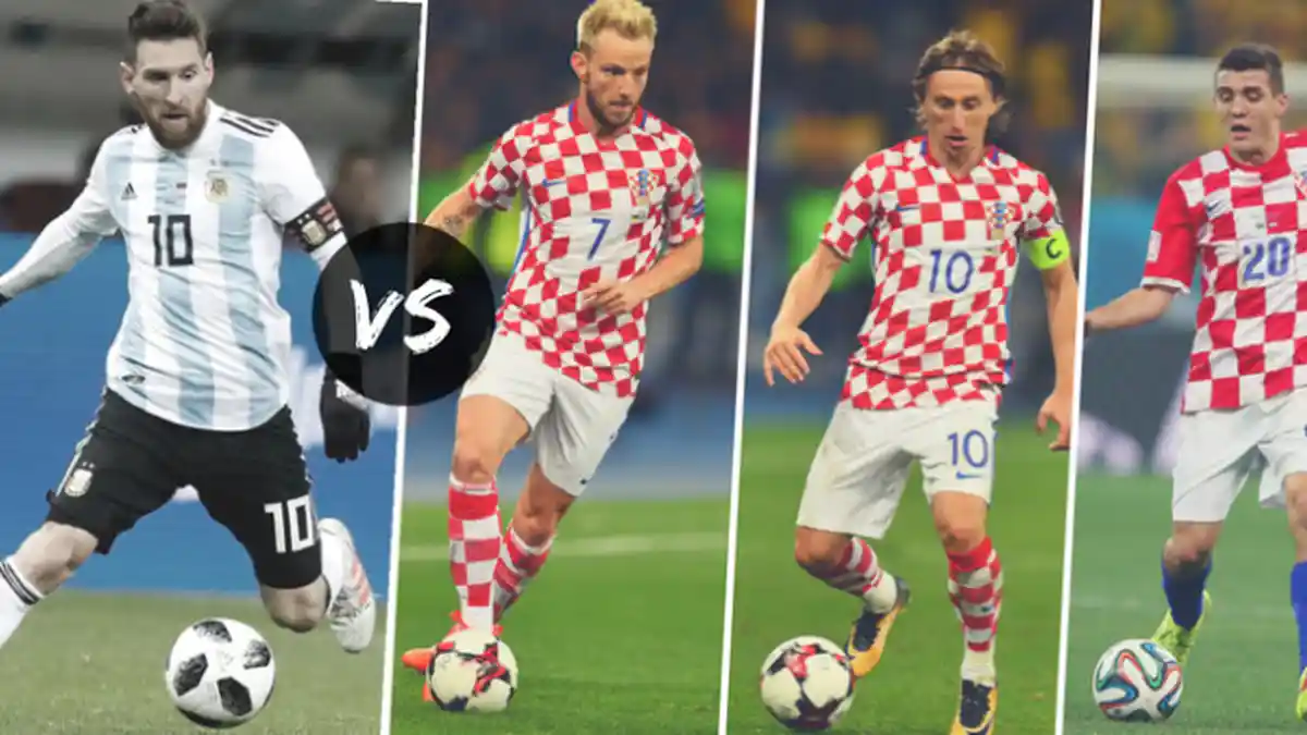 Piala Dunia 2018 - Pertempuran Liga Spanyol di Laga Argentina Vs Kroasia