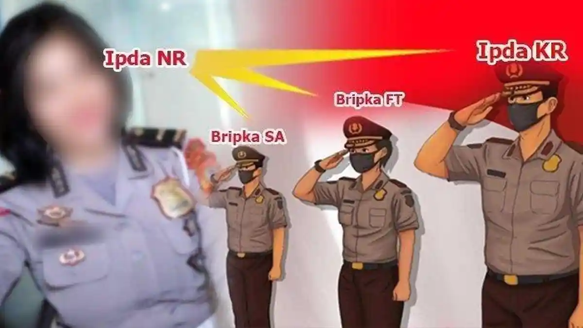 Perselingkuhan Perwira Polisi, Kini Saling Lapor Dengan Alsan KDRT dan Sudah Pisah