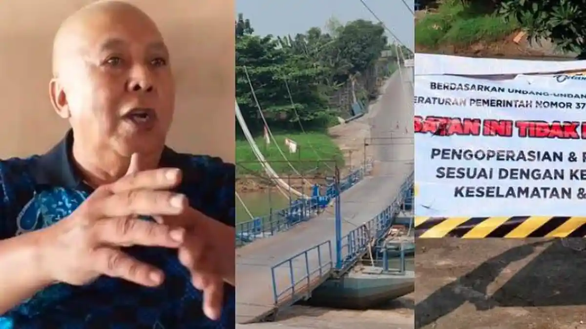 Pendapatannya Rp20 Juta Sehari, Haji Endang Bingung Jembatan Miliknya Terancam Tutup, Sudah 15 Tahun