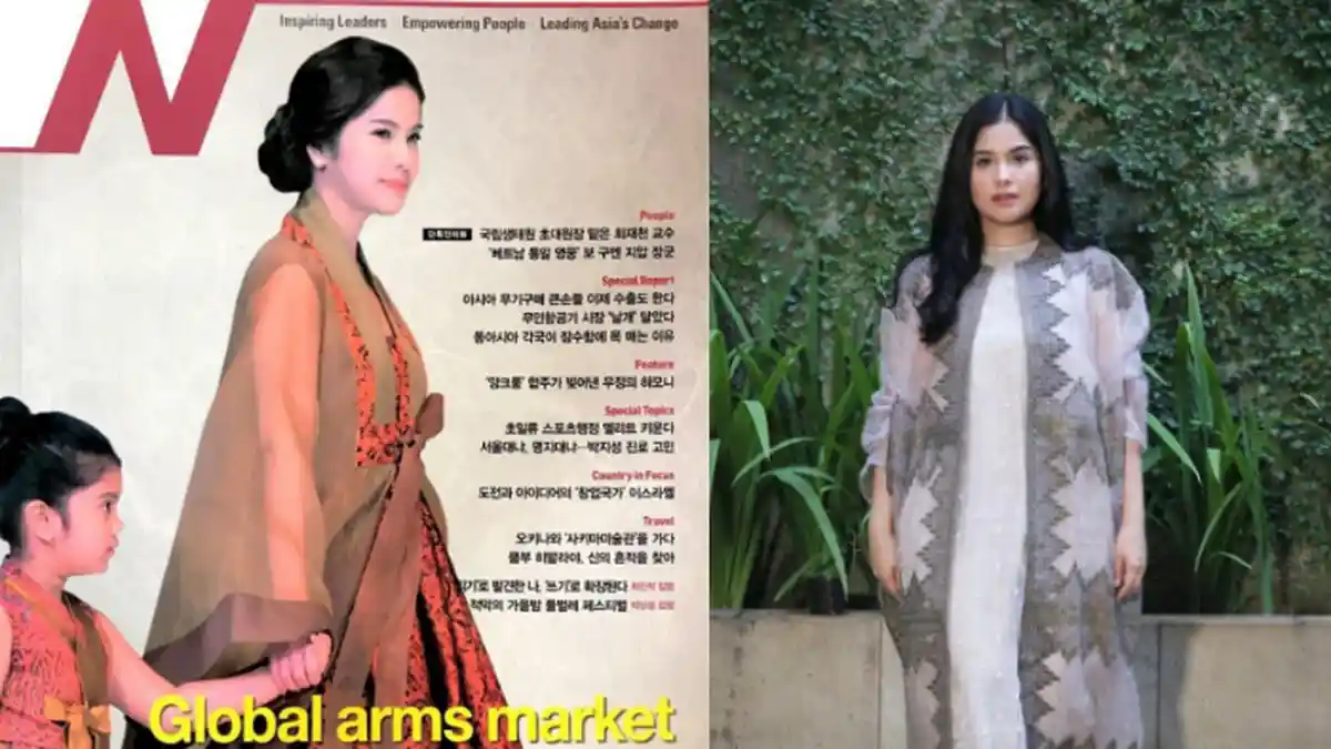 Annisa Pohan Pernah Muncul di Sampul Majalah Korea Selatan, Istri AHY: Ada yang Bisa Terjemahkan?