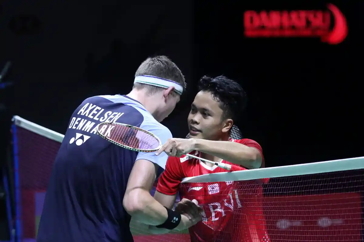 Hasil Indonesia Open 2022, Anthony Ginting Kalah dari Axelsen dalam Drama Rubber Game 67 Menit
