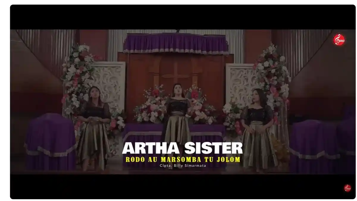 Lirik Lagu Batak Rodo Au Marsomba Tu Jolom Dipopulerkan oleh Artha Sister