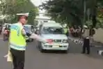 Korlantas dan Polda Metro Razia Angkutan Umum