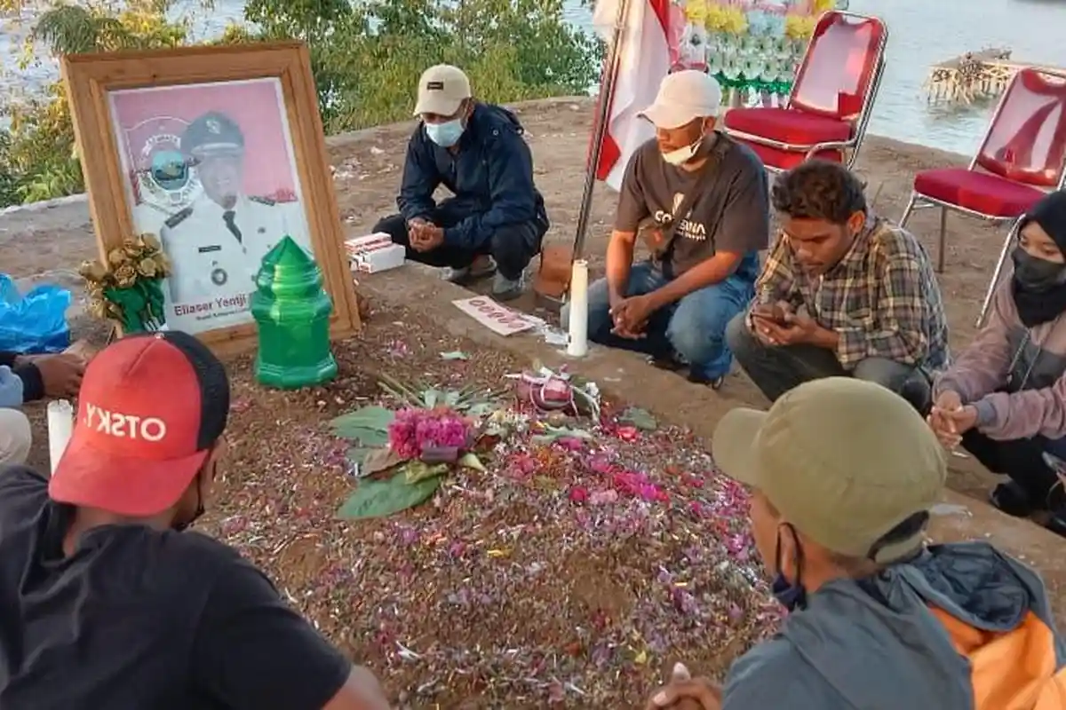 Tersangka Kasus Awololong Resmi Ditahan, Front Mata Mera Apresiasi Kinerja Penegak Hukum