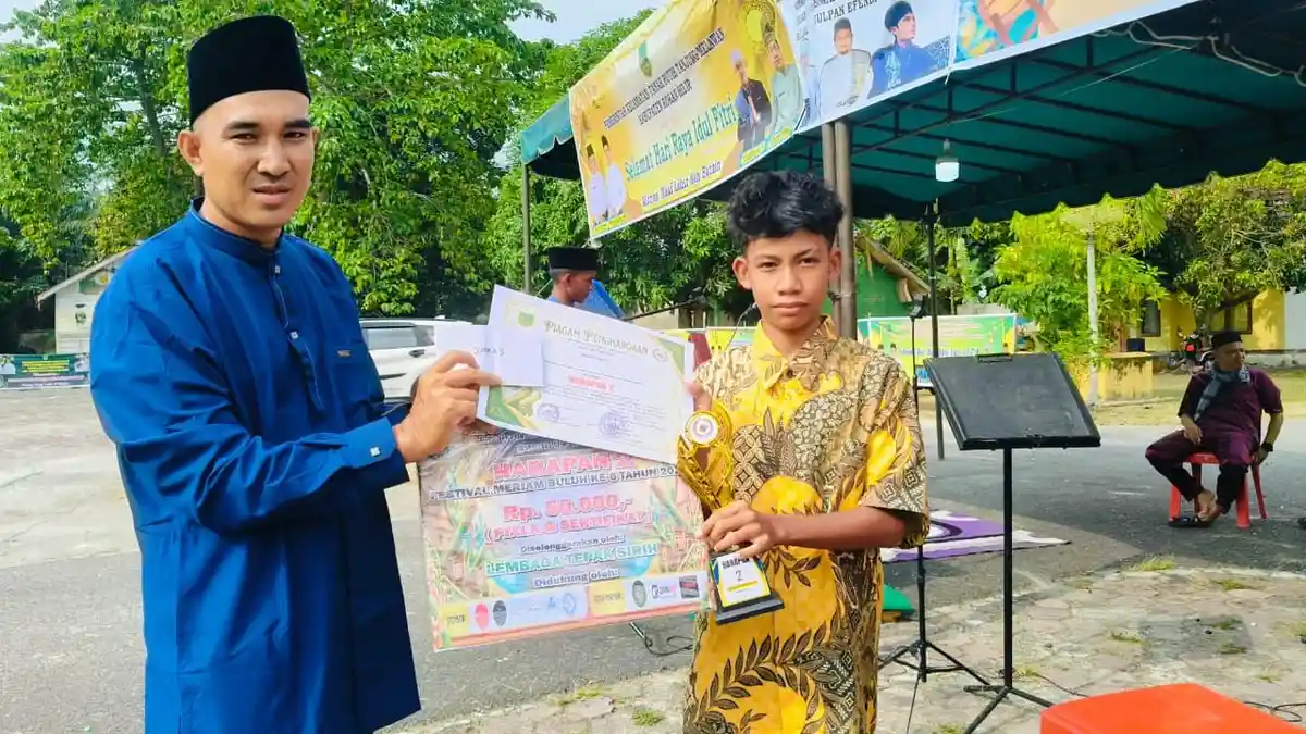 Pemenang Lomba Meriam Buluh Diumumkan, Lembaga Tepak Sirih Ajak ...