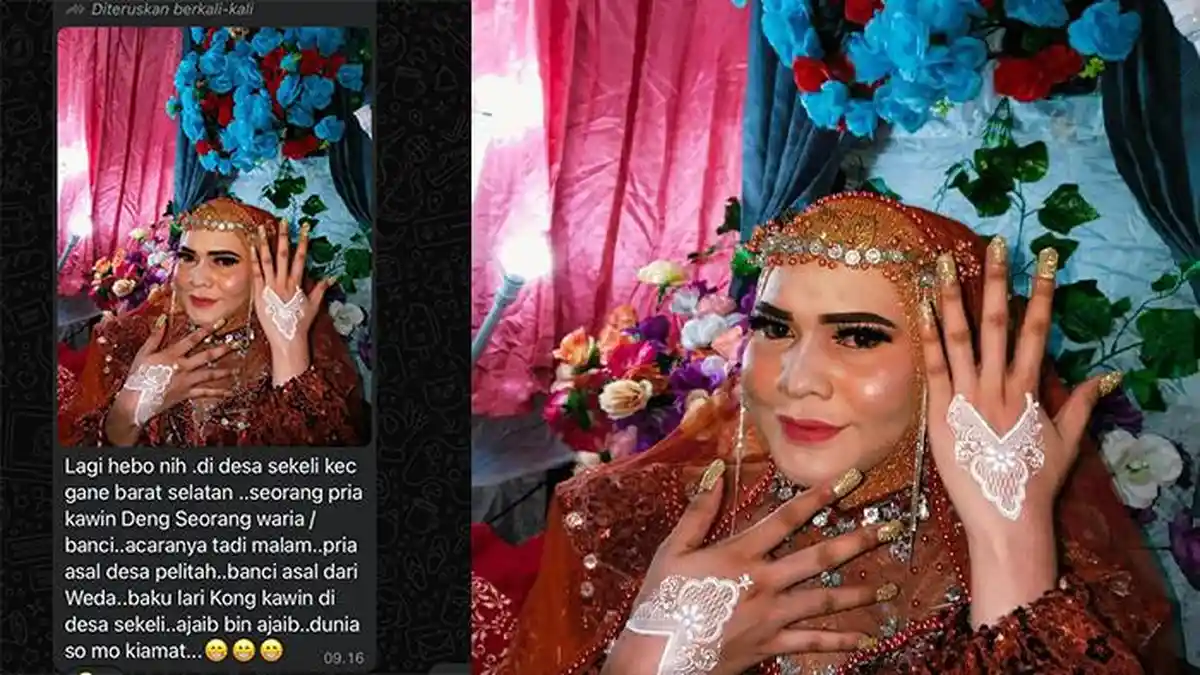 Ternyata Hoax, Berikut 5 Fakta Pernikahan Sesama Jenis di Halmahera Selatan Maluku Utara