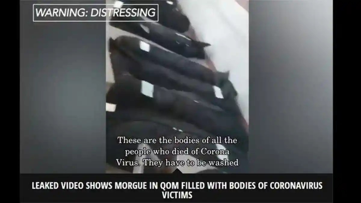 Jenazah Korban Tewas Virus Corona di Iran Dimandikan Pakai Kalsium Oksida agar Tak Mencemari Tanah