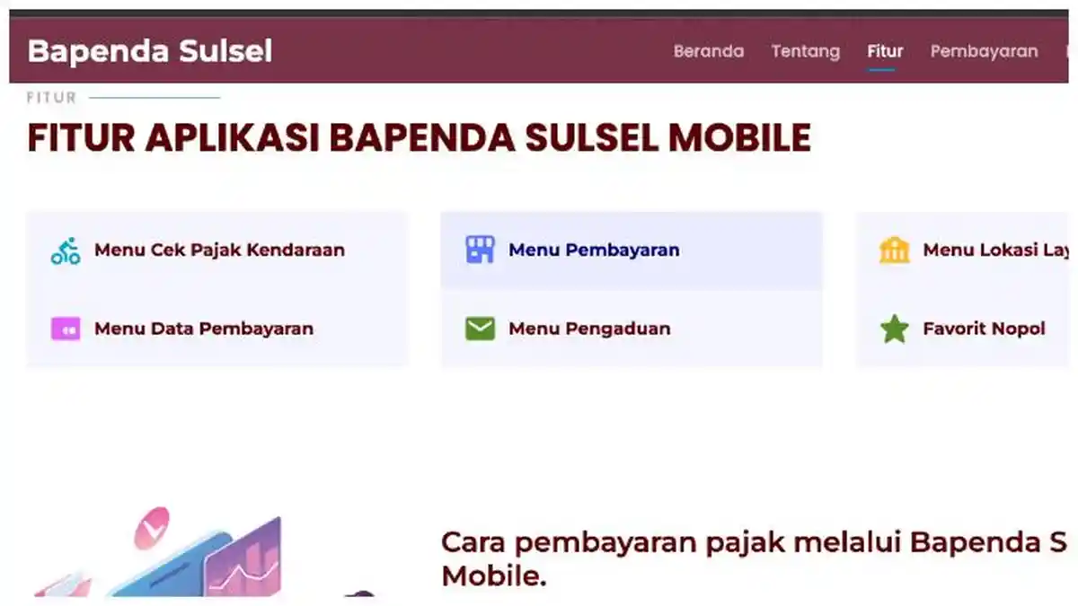 Cara Cek Besaran Pajak dan Denda Kendaraan di Bapenda Sulsel, Cukup Login Lewat HP