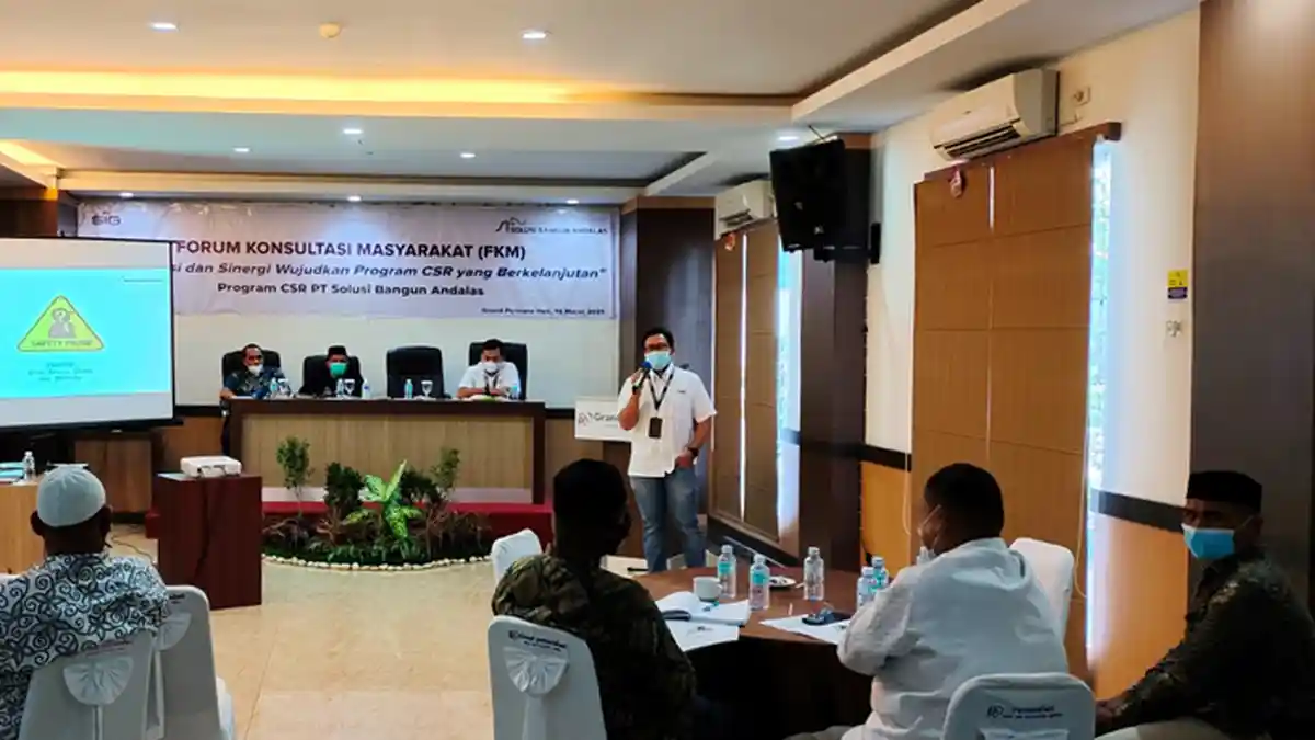 PT SBA Gelar Forum Konsultasi Masyarakat 2021, Update Kemajuan CSR, Ini Bidang-bidangnya