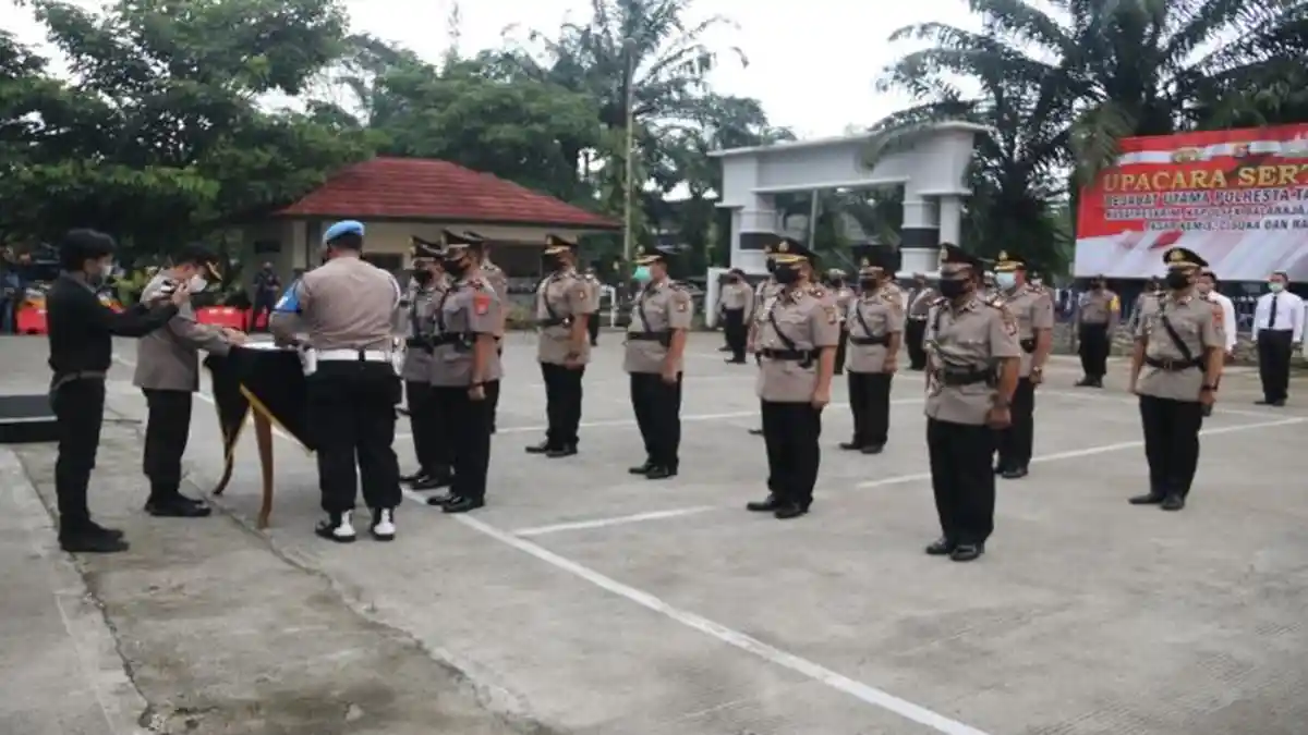 Kasat Reskrim dan Lima Kapolsek di Polresta Resmi Diganti