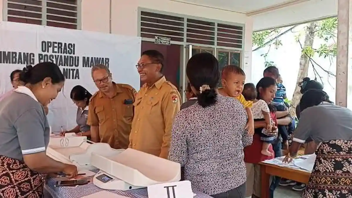 Ini Penjelasan Kepala Dinas Pertanian Sikka Saat Memantau Operasi Timbang