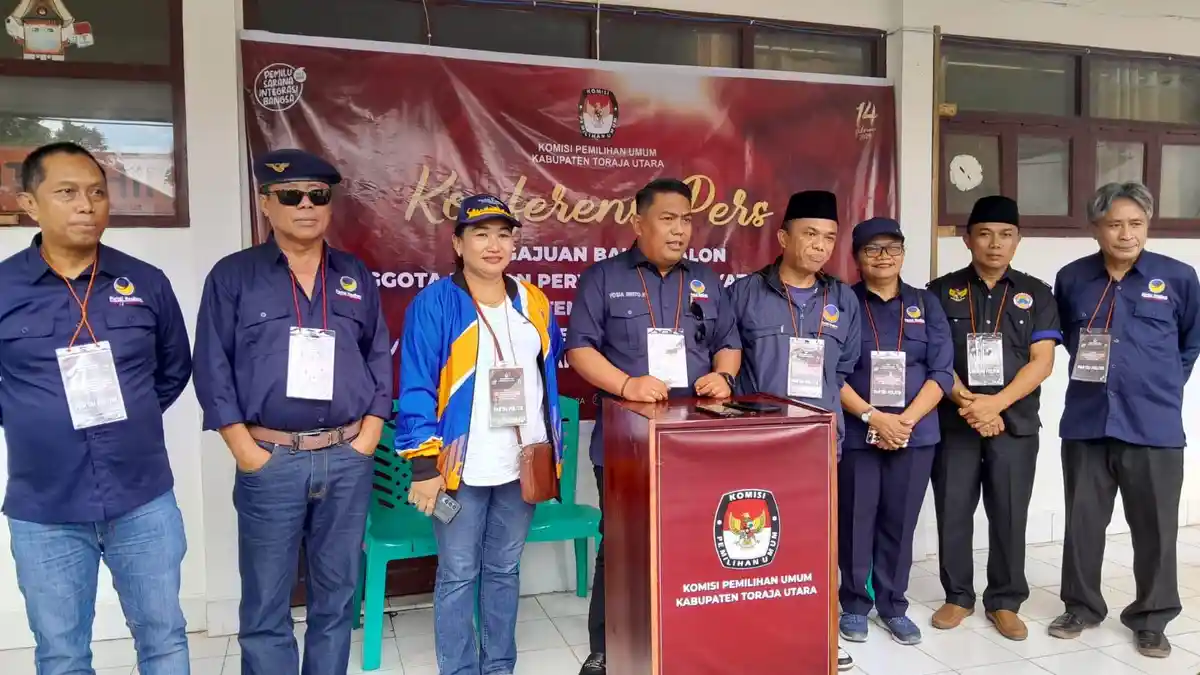 DPD Partai Nasdem Toraja Utara Sebut Isu Merger dengan Gerindra Opini Sesat