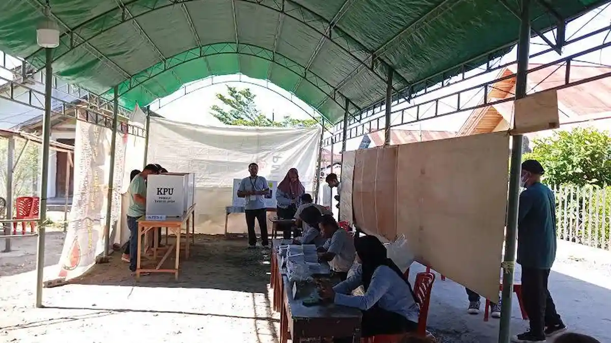 TPS 07 Birobuli Utara Palu Gelar Pemungutan Suara Ulang, 243 DPT Terdaftar
