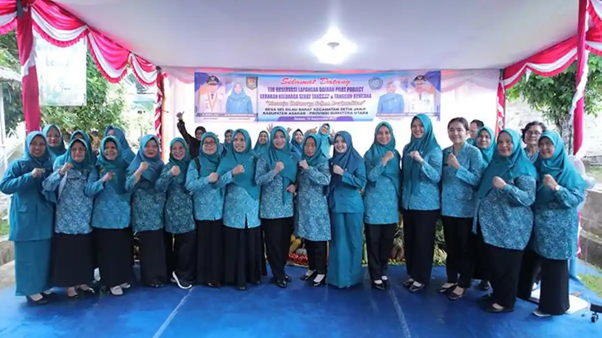 Ketua TP-PKK Asahan Terima Kunjungan Tim Observasi Lapangan Daerah Pilot Project