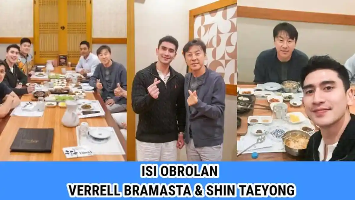 Potret Verrell Bramasta Makan Bareng Shin Tae-yong, Anak Venna Melinda Curhat Soal Putusan PSSI?