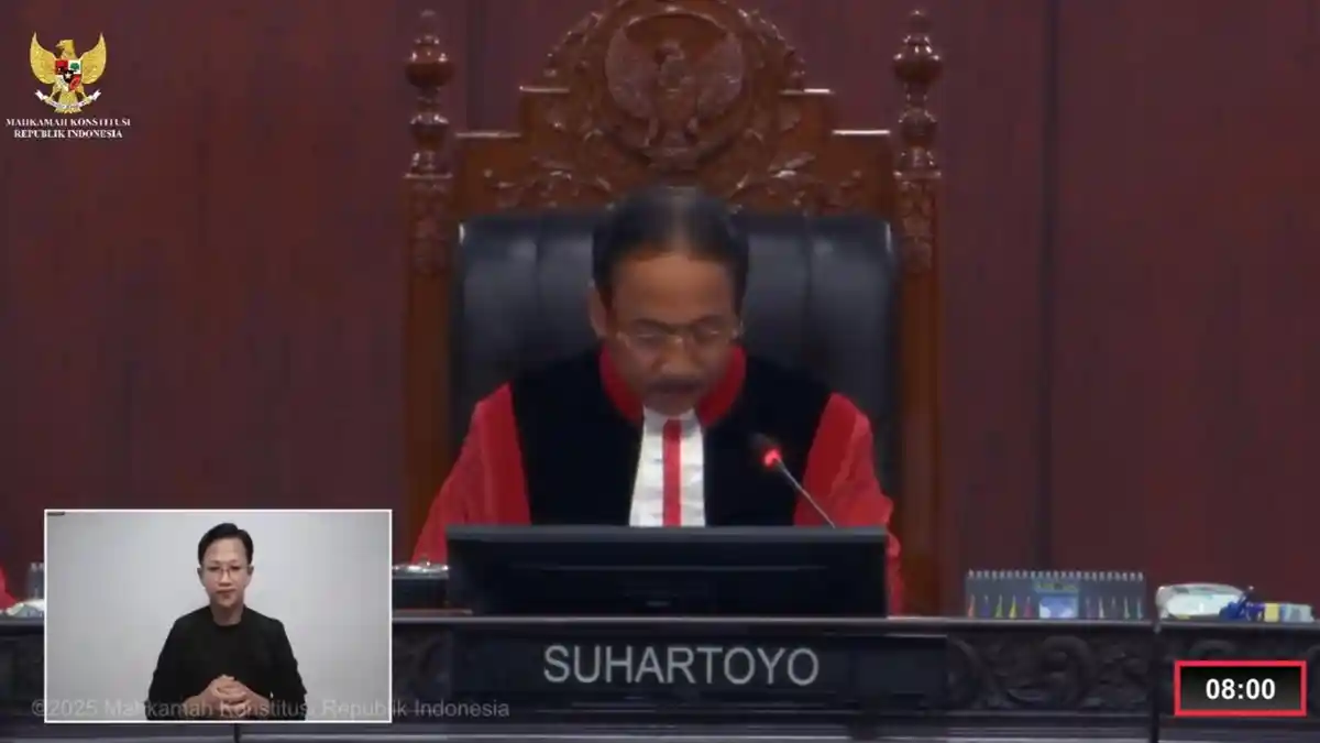 Alasan MK Tolak Gugatan Pilkada Madina Meski DKPP Saksi Komisioner KPU