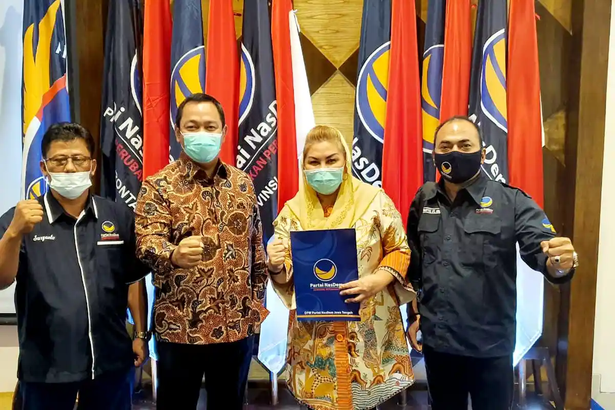 Ini Alasan Partai Nasdem Resmi Dukung Hendi-Ita di Pilwakot Semarang 2020