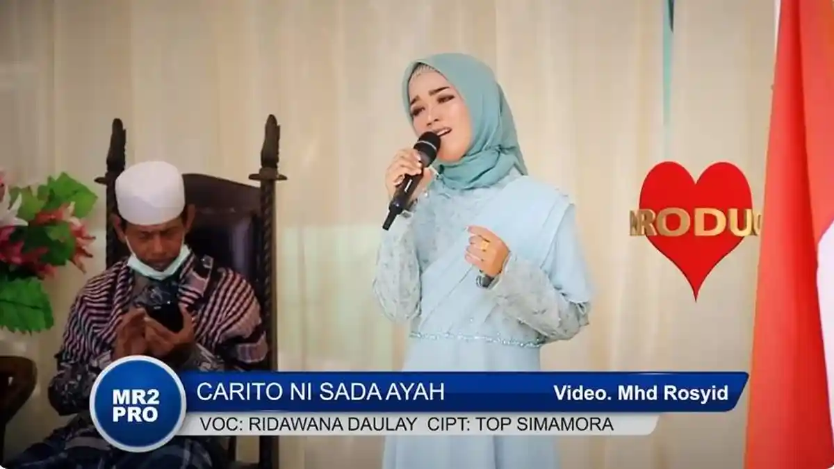Arti dan Lirik Lagu Mandailing Carito Ni Sada Ayah Dipopulerkan oleh Ridawana Daulay