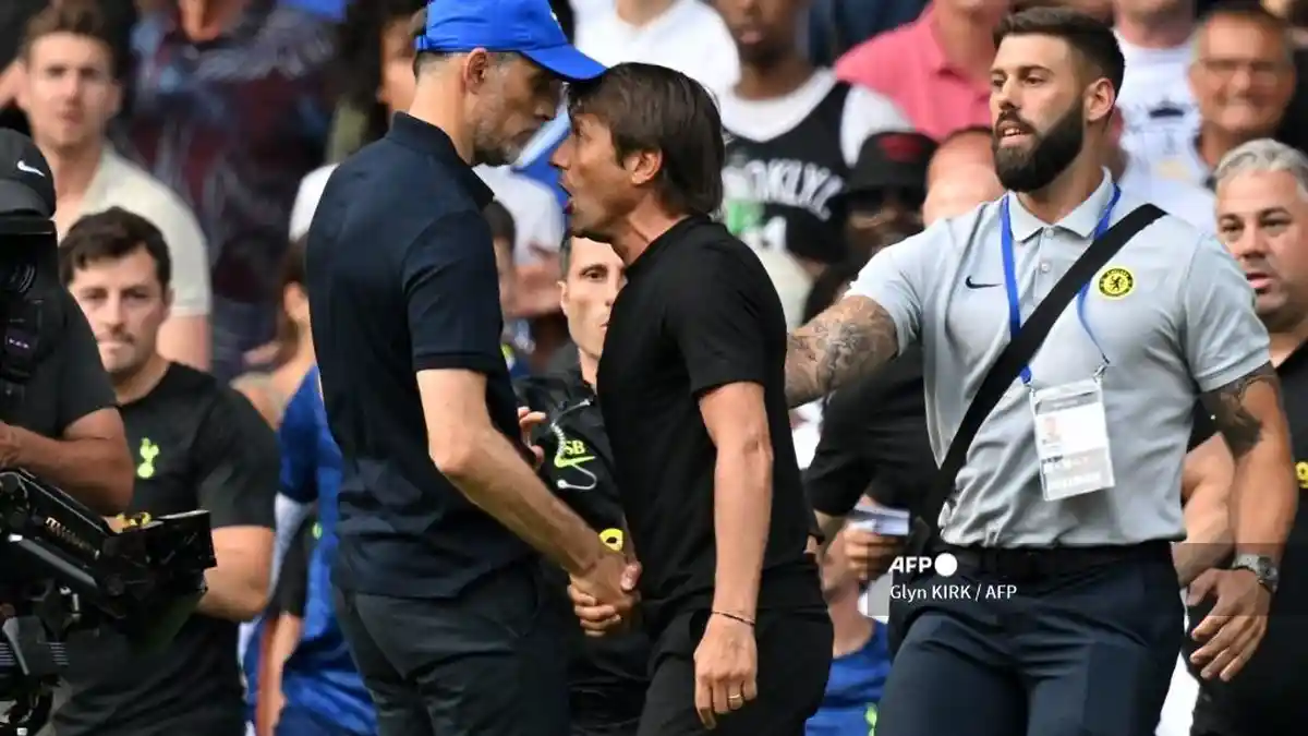 Thomas Tuchel dan Antonio Conte Didakwa FA setelah Gelut di Derbi London