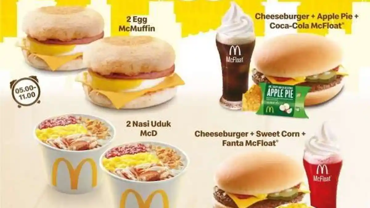Promo McD Jelang Ulang Tahun, Serba Rp 30 Ribu