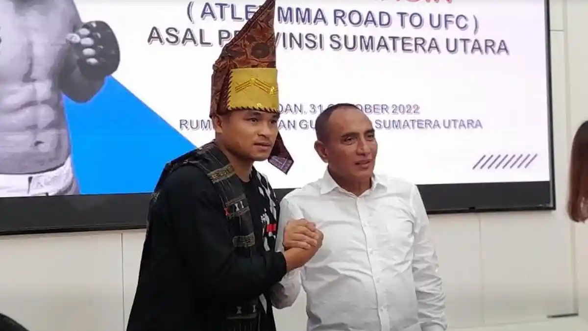 Jeka Saragih Curhat soal Jalan Rusak di Simalungun saat Bertemu Gubernur Edy Rahmayadi