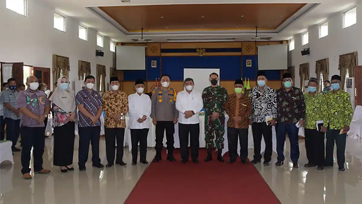 Bahas Penyebaran Covid-19, Forkopimda Undang Tokoh Agama Deliserdang  