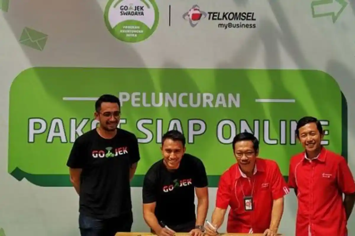 GoJek Jalin Kerjasama dengan Telkomsel Soal Paket, Ini Keuntungan Para Driver dan Cara Daftarnya!