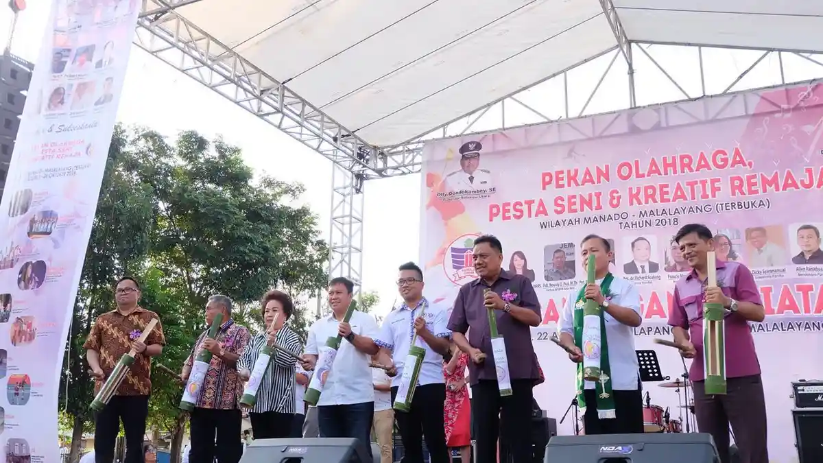 Gubernur Buka Rangkaian POR PSdKR GMIM Manado Malalayang Terbuka 2018