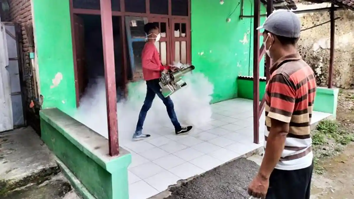Tim Gabungan Krisis Bencana Bidang Kesehatan Diterjunkan ke Mojokerto, Cegah DBD Merebak