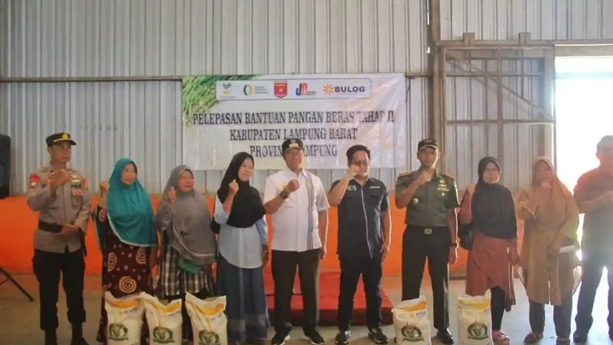 Dissos Lampung Barat Upayakan Penyaluran CPP November Dilakukan Awal Bulan