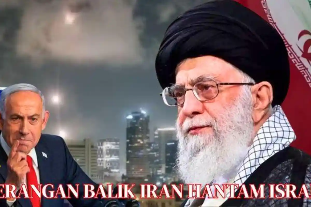 RUDAL Iran Gempur Israel, Ledakan Saling Sahut di Tel Aviv dan Yerusalem