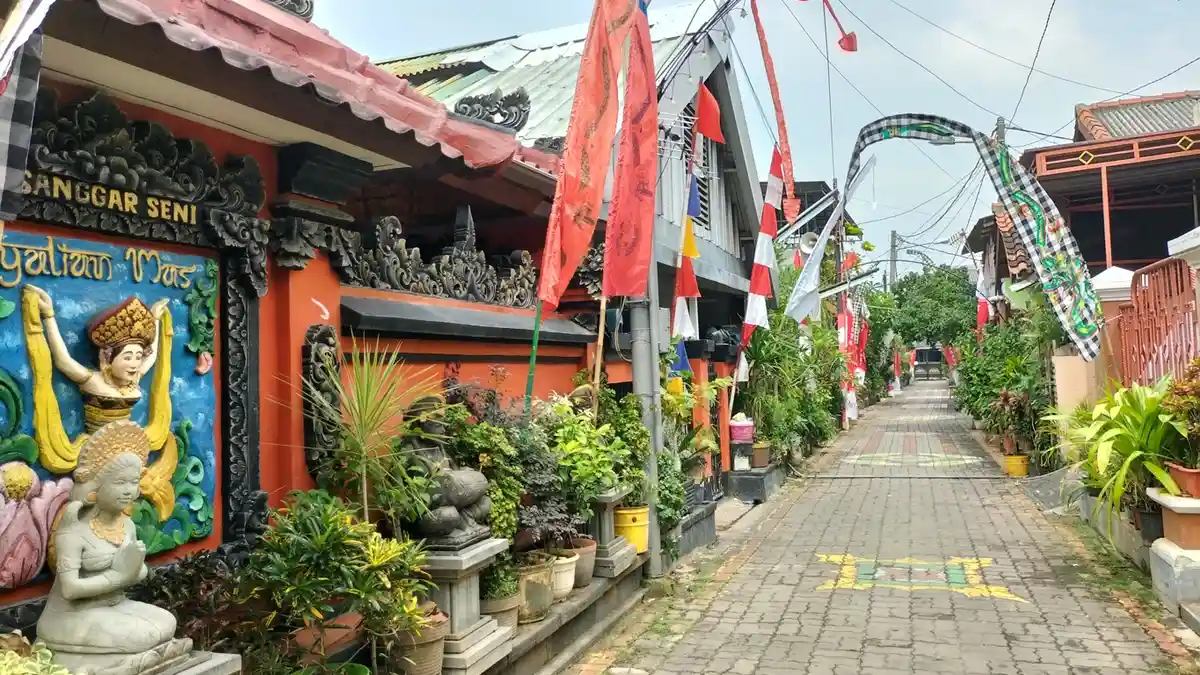 Menengok Suasana Nyepi di Kampung Bali Bekasi Utara