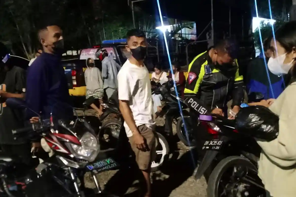 Lima Hari Patroli Rutin, Polresta Kupang Kota Jaring 50 Unit Sepeda Motor Langgar Aturan Lalu-Lintas