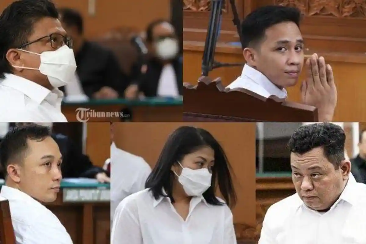 Ferdy Sambo Batal Hukuman Mati, Putri Dipotong 10 Tahun, Ricky dan Kuat Dikurangi 5 Tahun