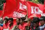 Buruh Demo Keselamatan Kerja