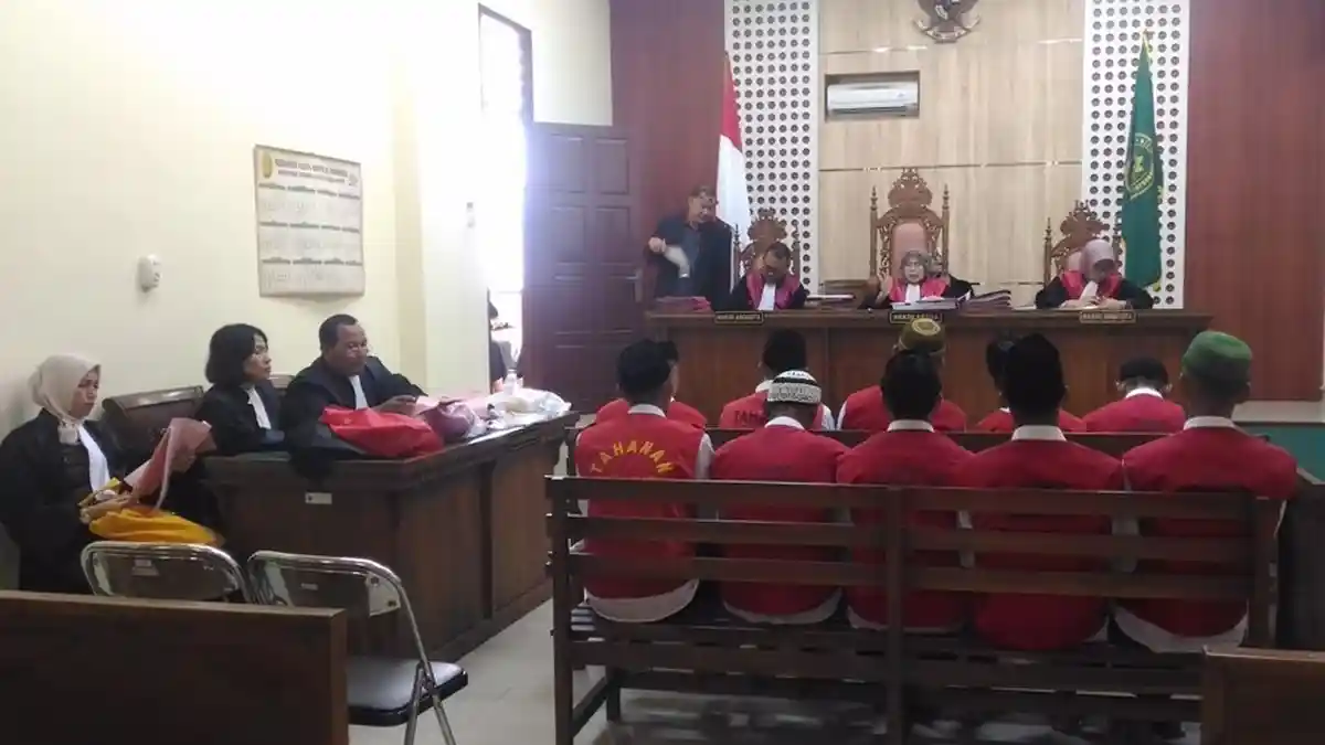 Sidang Kasus Benih Lobster Ilegal, Jaksa: 10 Terdakwa Jadi Buruh Pengepak 2 Bulan