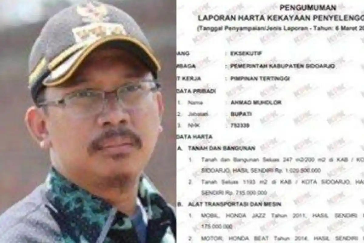 Daftar Harta Kekayaan Gus Muhdlor Bupati Sidoarjo yang Dicari-cari KPK, Totalnya Rp 4 M