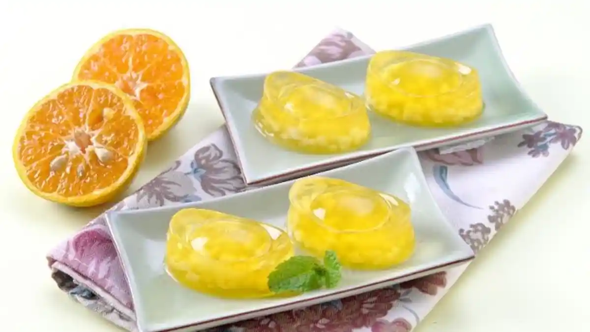 Resep Puding Kelapa Muda Jeruk Enak, Cita Rasa Manis dan Tekstur Lembutnya Memanjakan Lidah