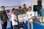 Warga Kelayan Selatan Banjarmasin Ini Gembira Dapat Bantuan Kendaraaan Roda Tiga