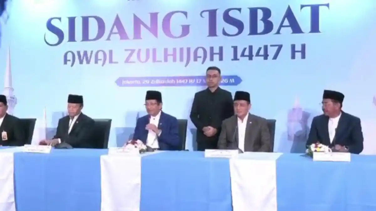 Hasil Sidang Isbat, Pemerintah Tetapkan Idul Adha 1447 H Jatuh Pada ...