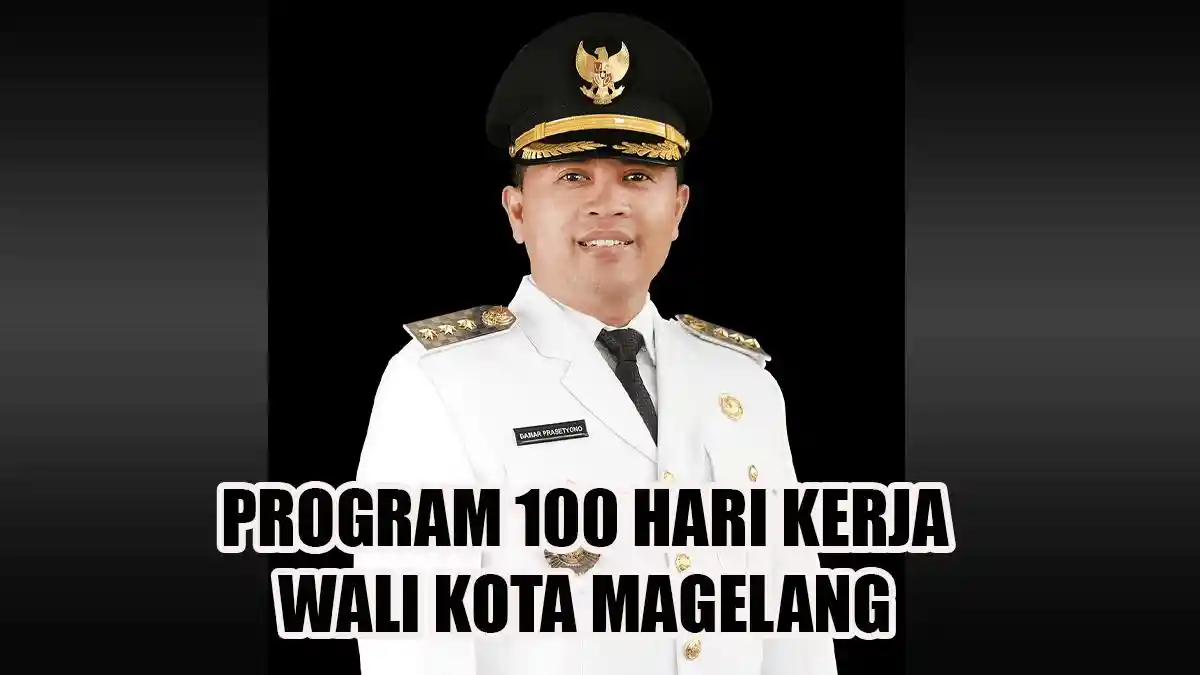Program 100 Hari Kerja Wali Kota Magelang Damar Prasetyono, Honor Rp 500 Ribu untuk Ketua RT dan RW