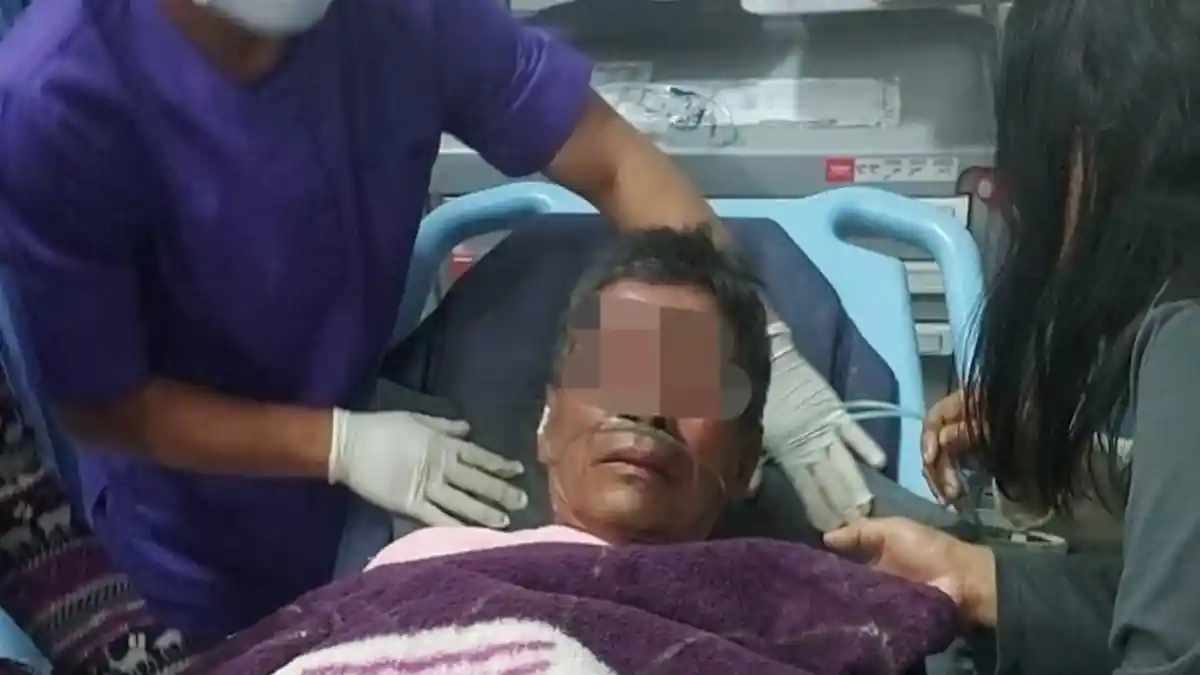 Binsar Naibaho Nyaris Tewas Terpanggang, Dua Rumah dan TK Rajawali Hangus Terbakar